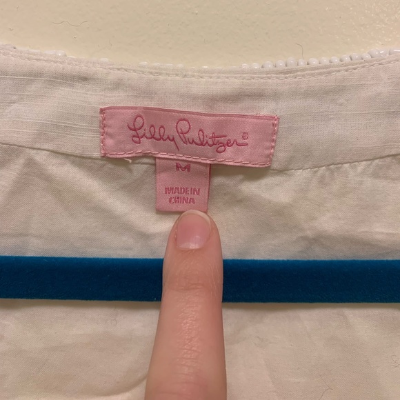 Lilly Pulitzer white dress - Picture 5 of 8